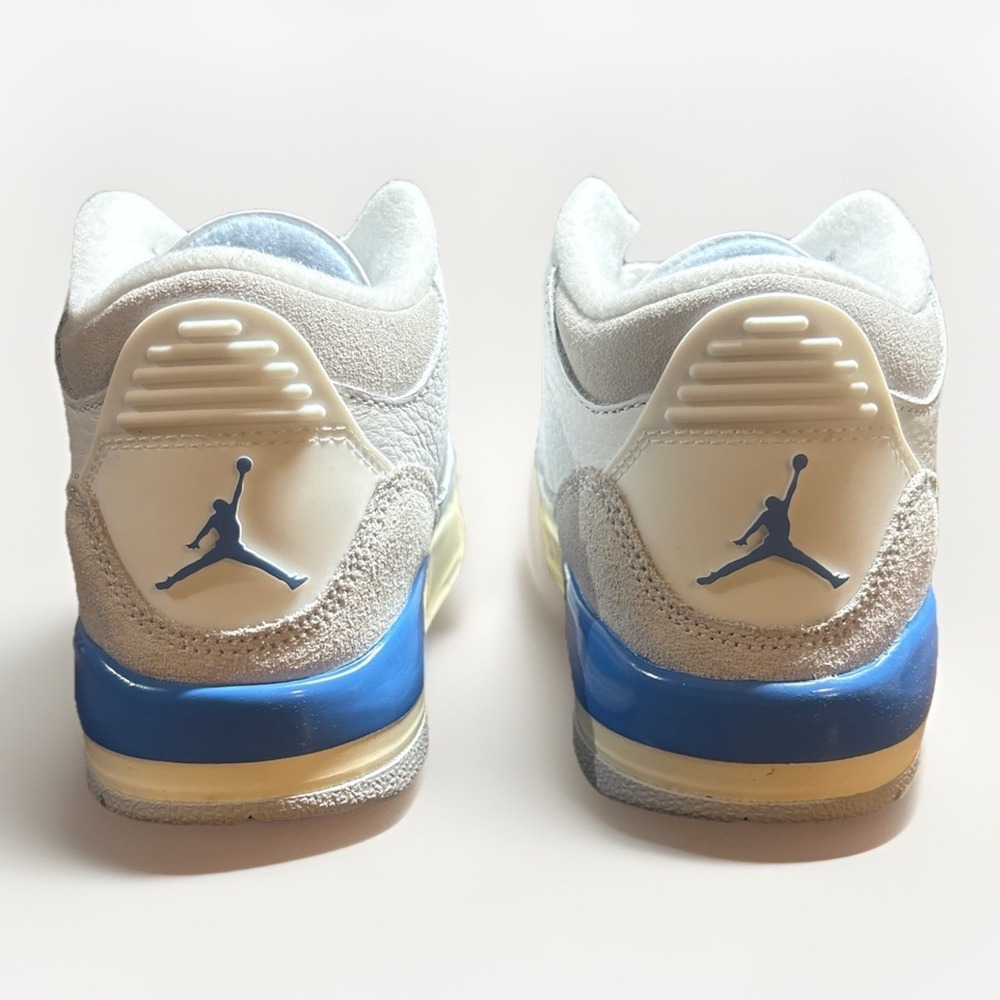 Little Kid's Jordan 3 Retro "Lucky Shorts" Summit Wht/Blue (DM0966 101) 1.5 Y - Picture 5 of 9